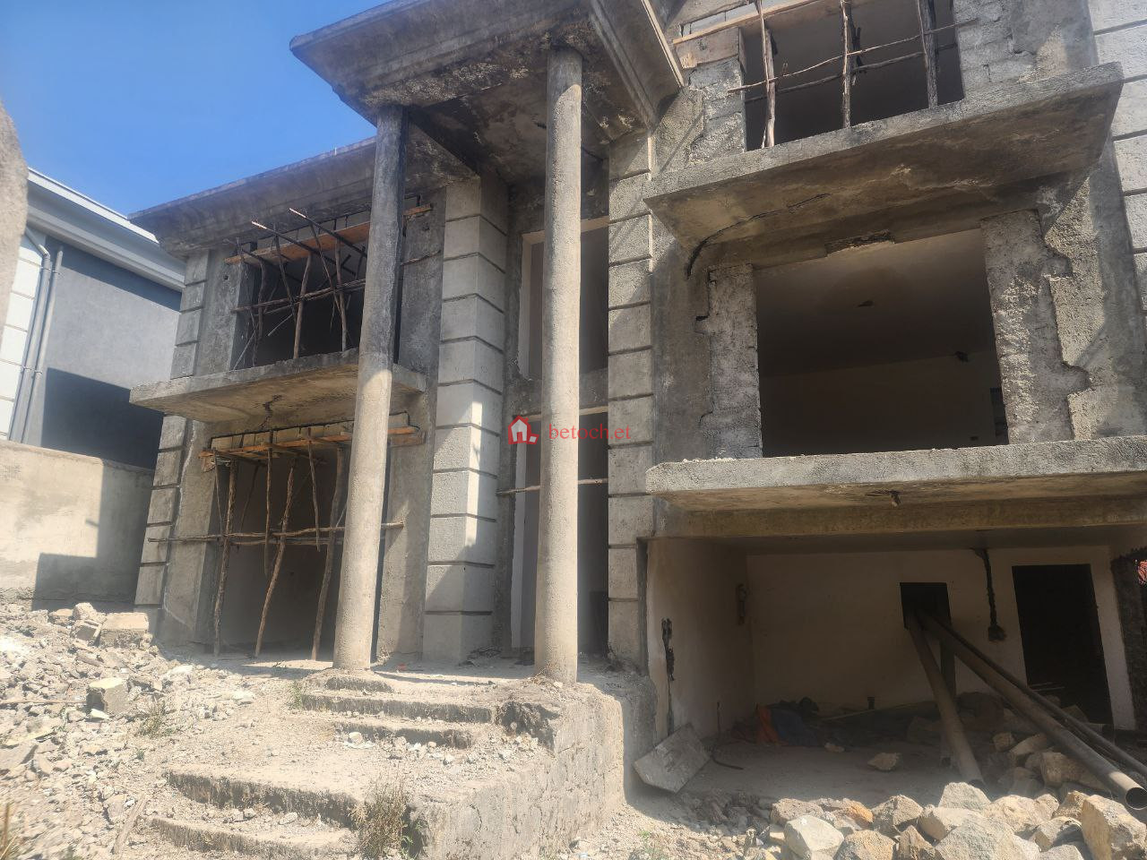 90.Bole Bulbula 350 m² G+2 Res Villa House (Under Construction)