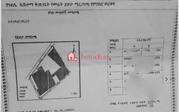 Adisu Gebeya 525 m2 Detached Villa House