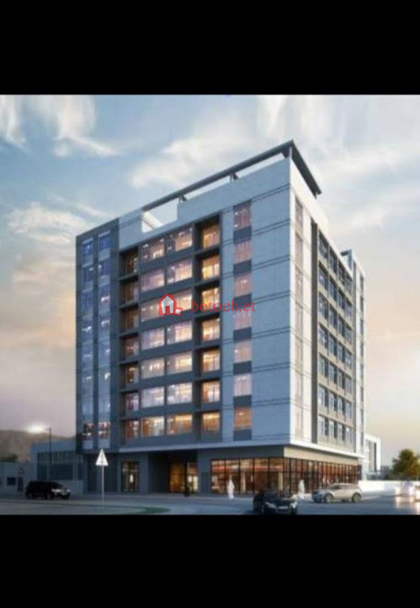 130.Gotera 580 m2 B + G +7+T Commercial Building (ያልተከፈለ የባንክ እዳ አለበት)