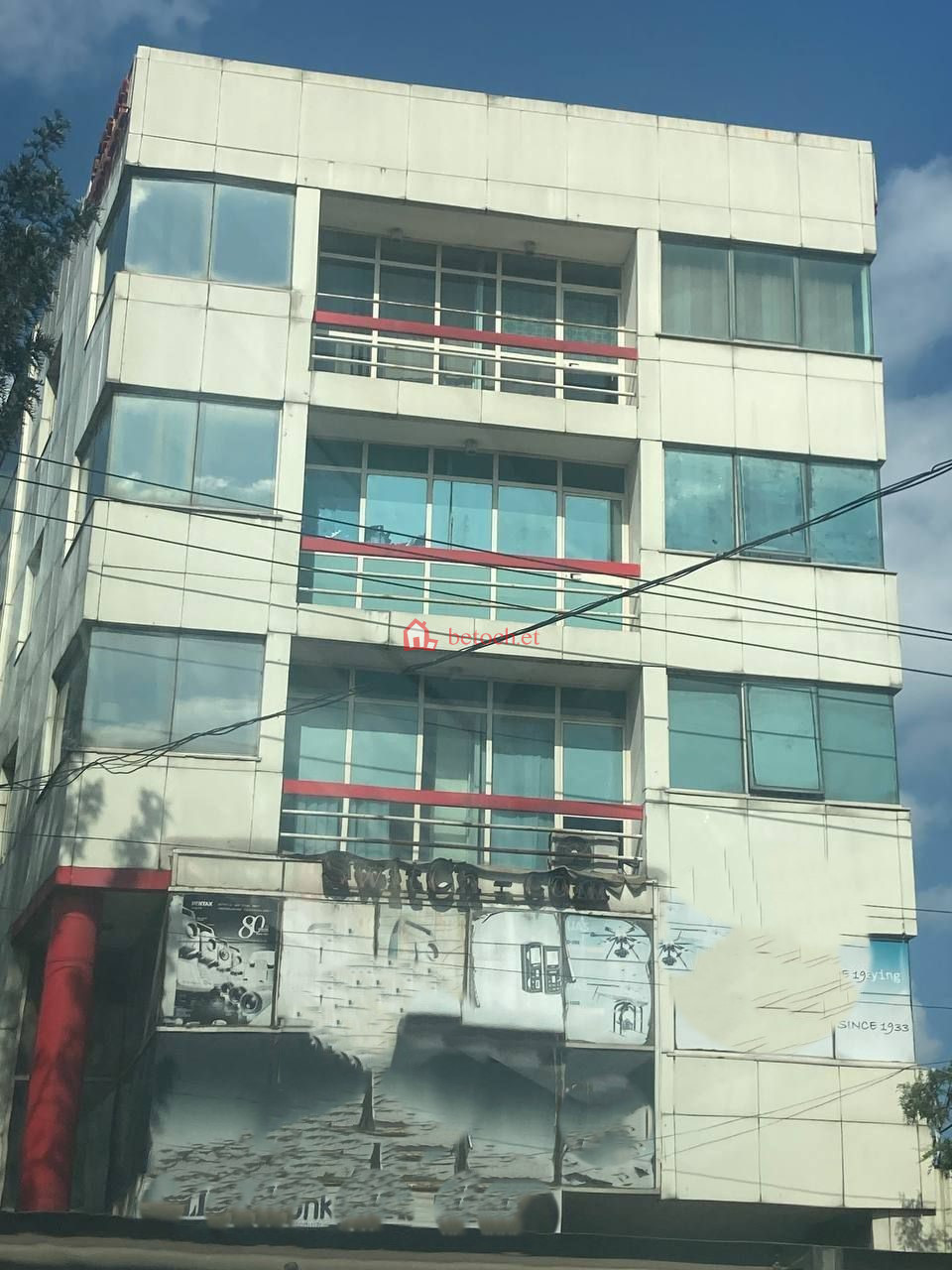 11.Bole Atlas 389 m2 G+4 Commercial Building