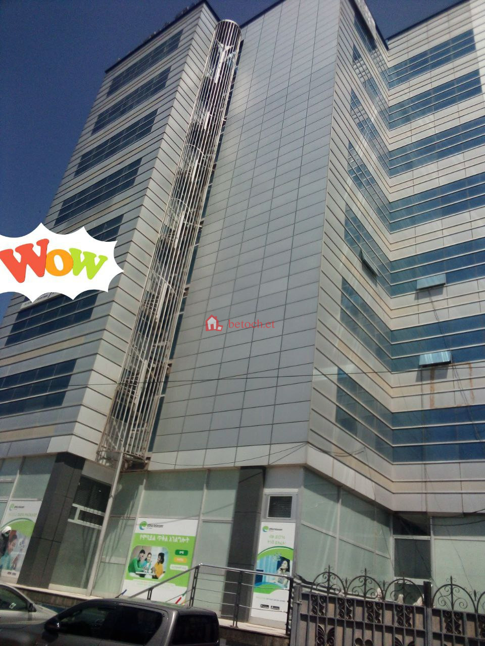 23.Addis Ababa 460 m² G⁺⁷ Commercial Complex Building with Mezzanine