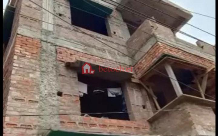 91.22 Mazoriya 750 m² L-shape house with G⁺⁴ Under Construction Building