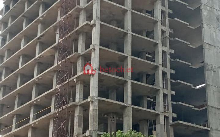 13.Commercial property for in Addis Ababa Kazanchiz 1700 m² B⁺³ G⁺²² Mixed use commercial building (Under Construction )