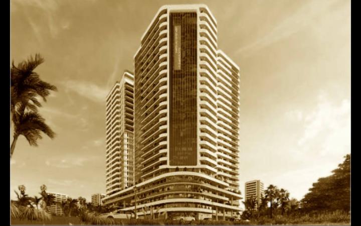 G+15 Mixed-Use Building Under Construction