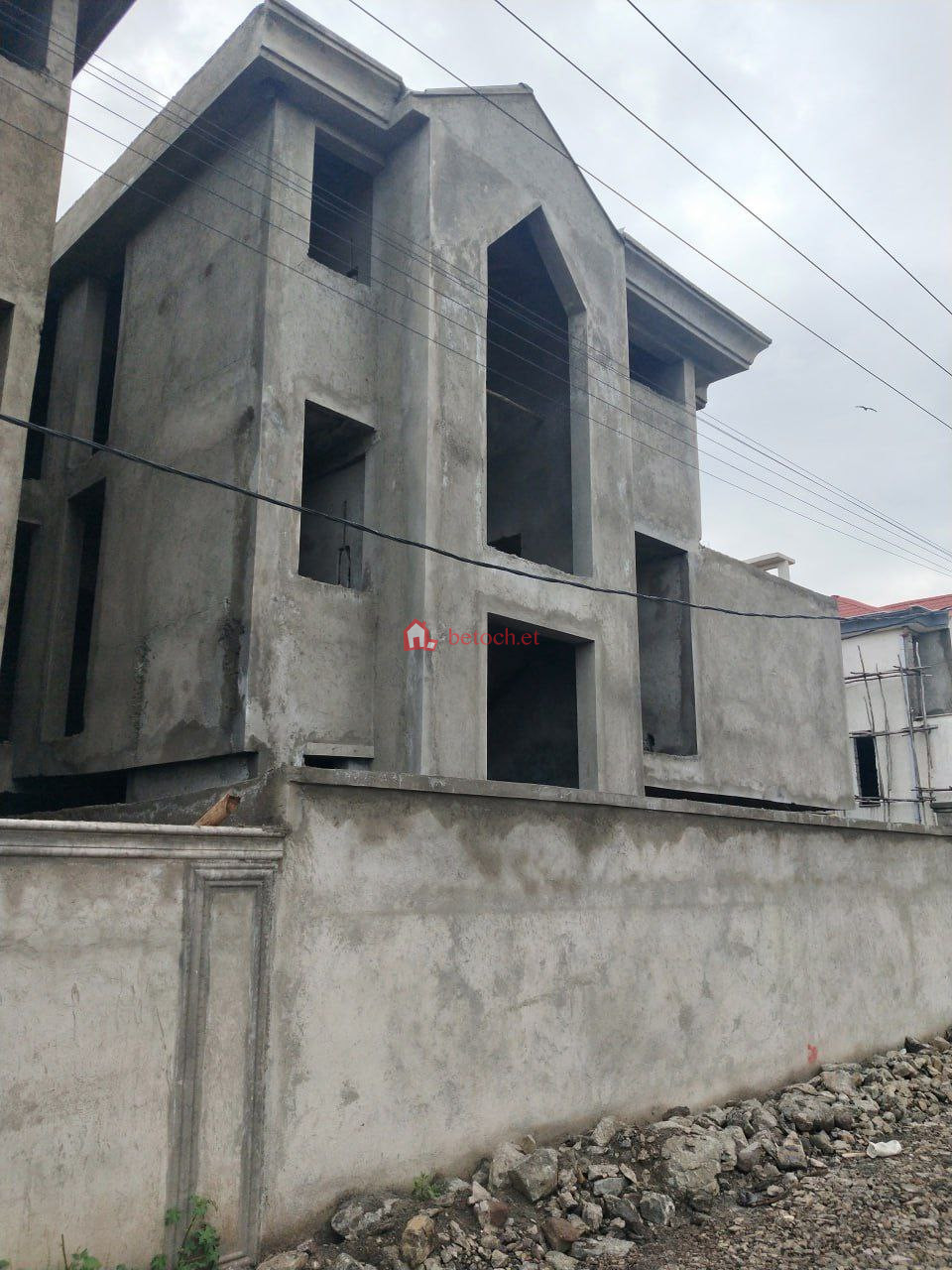 Bole Arabsa 150 m2 G+2 Residential Building (On Construction)