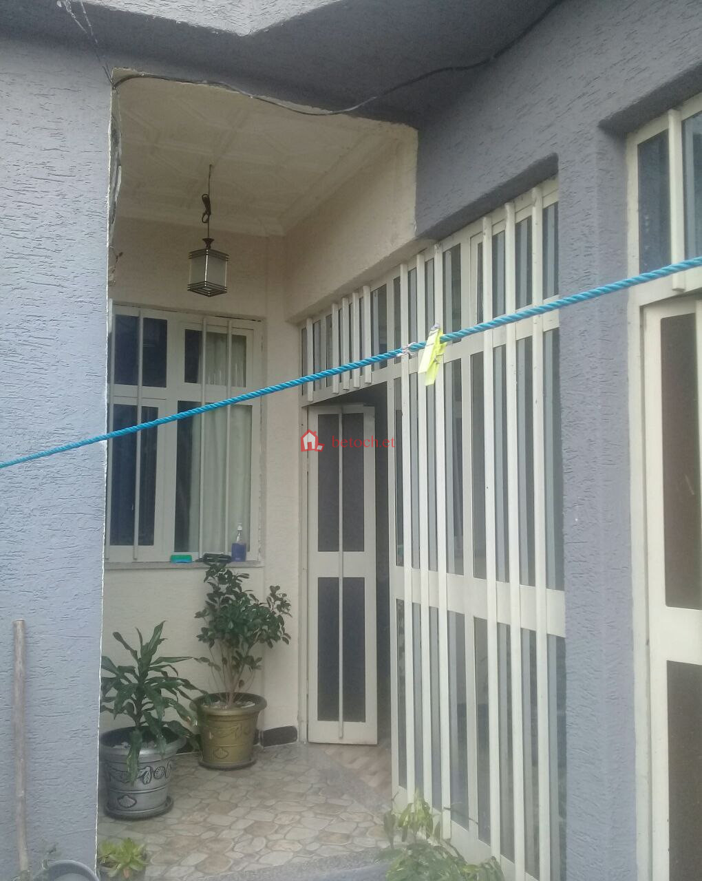 69.House for sale L– shape Service Quarter House Ayat Condominium In Addis Ababa 75 m²