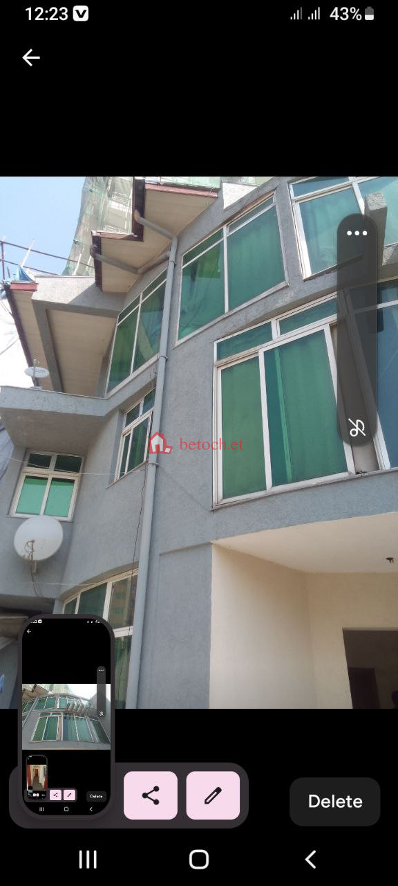 4.Bole Dembel 370 m2 G⁺² luxury Guest House building