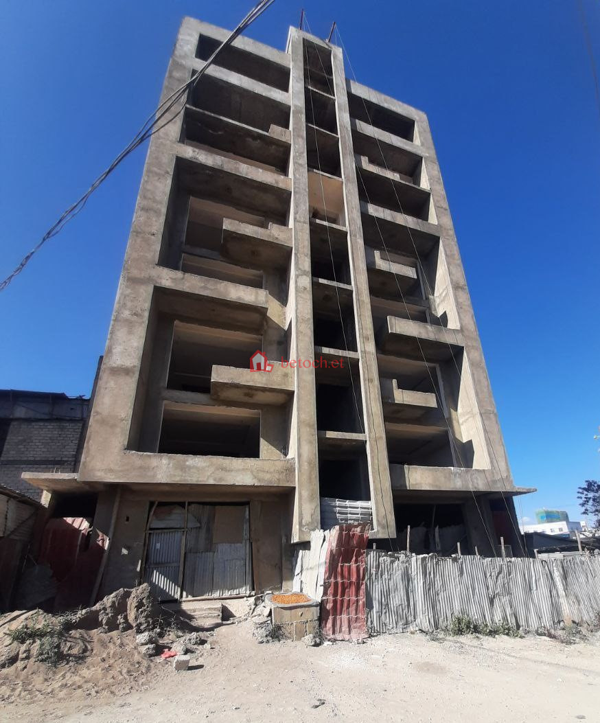 23.Bole 350 m² B⁺G⁺⁷Apartment & bossiness building (Under Construction)