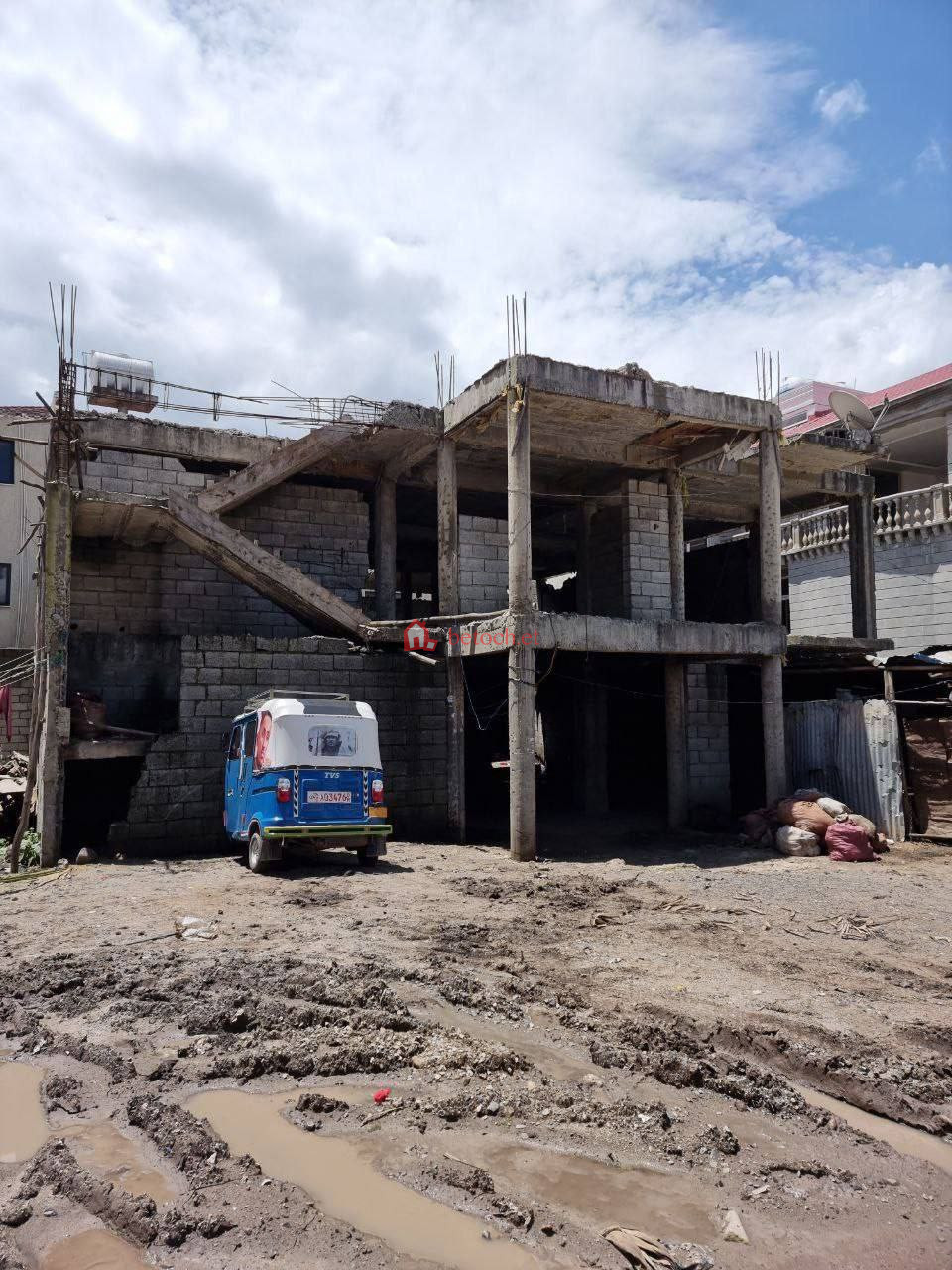 1.Haile garment 500 m² G⁺¹ Residence Villa building (Under Construction Structure G⁺²)