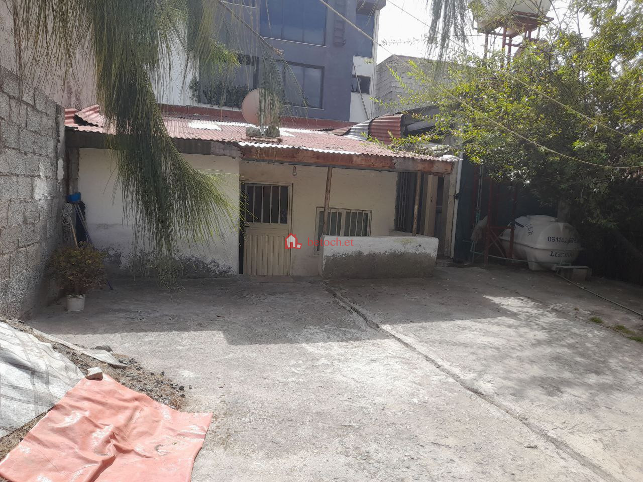 86.Megenagna 232 m² an old Ground residence House (For Apartment,& Others investment)