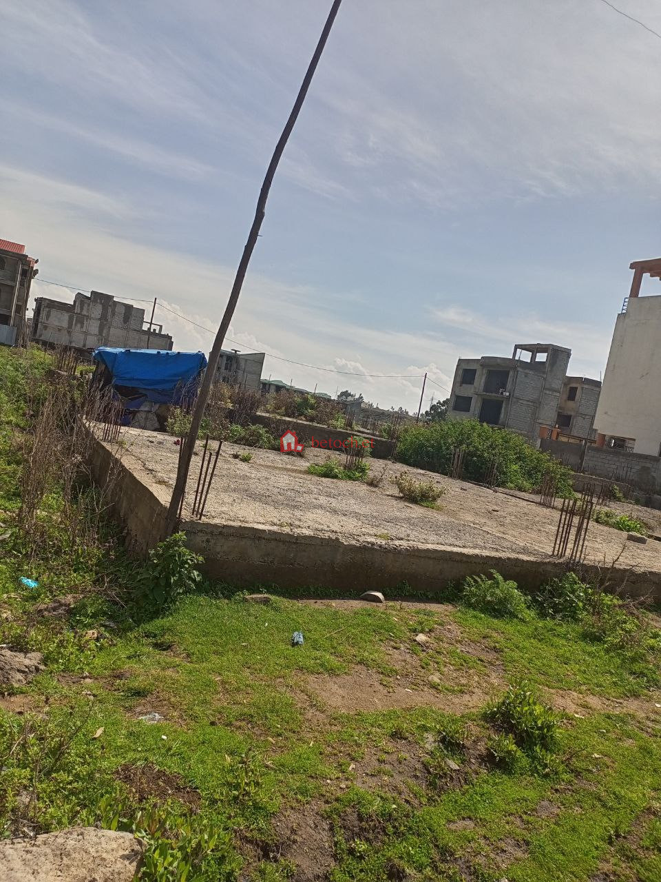 55.Bole Arabisa 150 m² Foundation constructed (Under Construction)